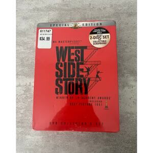 West Side Story DVD 2009 2-DVD Collector's Edition SEALED Won 10 Oscars !